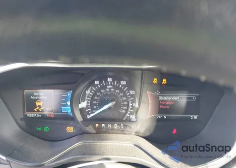 2020 Ford Fusion Titanium z USA, uszkodzony, nr VIN 3FA6P0D90LR204063